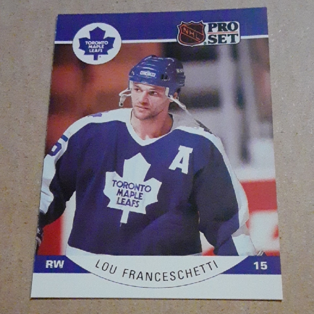 Toronto Maple Leafs Pro Set Hockey Rookie Card